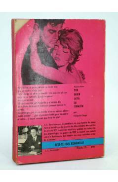 Contracubierta de BEST SELLERS ROMÁNTICO 2. QUE OCULTAS TU (J.L. Sanciaume) Toray 1967