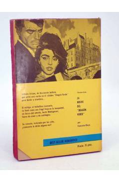 Contracubierta de BEST SELLERS ROMÁNTICO 5. EL COLLAR DE ESMERALDAS (Liliane Robin) Toray 1963