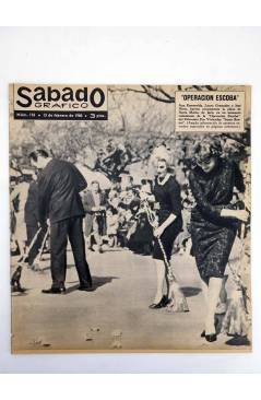 Cubierta de SÁBADO GRÁFICO 176. 13-2-1960. OPERACIÓN ESCOBA MODA 1960 (Vvaa) Sábado Gráfico 1960