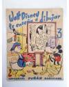 Contracubierta de WALT DISNEY TE ENSEÑA A DIBUJAR 3. LOS SIETE ENANITOS (No Acreditado) Durán 1945