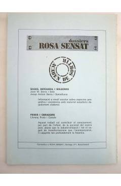 Muestra 2 de REVISTA PERSPECTIVA ESCOLAR 59. L’ALIMENTACIÓ A L’EDAT ESCOLAR (Vvaa) Rosa Sensat 1981