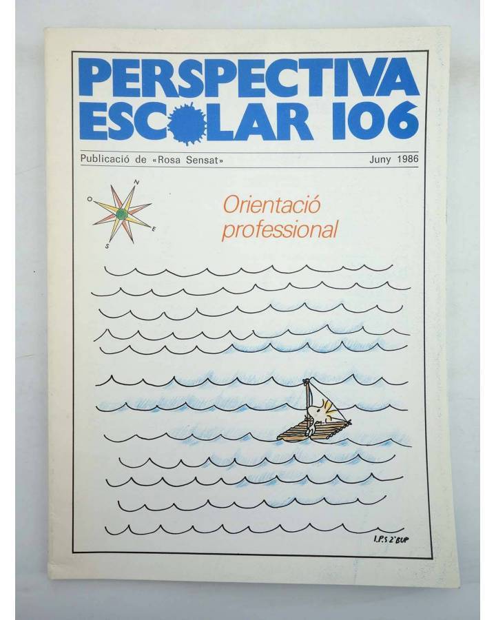 Cubierta de REVISTA PERSPECTIVA ESCOLAR 106. ORIENTACIÓ PROFESSIONAL (Vvaa) Rosa Sensat 1986