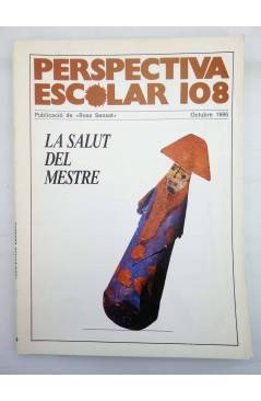 Cubierta de REVISTA PERSPECTIVA ESCOLAR 108. LA SALUT DEL MESTRE (Vvaa) Rosa Sensat 1986