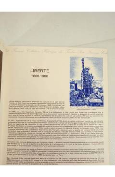 Muestra 1 de COLLECTION HISTORIQUE DE TIMBRE 24-86. LIBERTE 1886-1896 (No Acreditado) Poste Français 1986