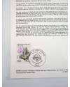 Contracubierta de COLLECTION HISTORIQUE DE TIMBRE 32-86. MINERAUX: CALCITE (No Acreditado) Poste Français 1986