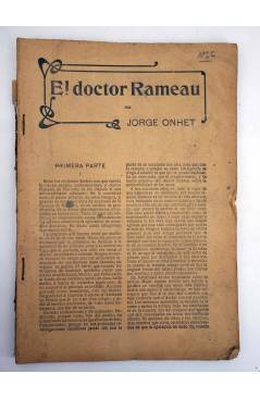 Contracubierta de LA NOVELA ILUSTRADA II ÉPOCA 6. EL DOCTOR RAMEAU (Jorge Onhet) La Novela Ilustrada 1920