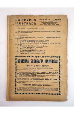 Muestra 4 de LA NOVELA ILUSTRADA II ÉPOCA 10. LA SAVELLI (Gilberto Agustín Thierry) La Novela Ilustrada 1920