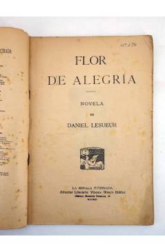 Muestra 1 de LA NOVELA ILUSTRADA II ÉPOCA 176. FLOR DE ALEGRÍA (Daniel Lesueur) La Novela Ilustrada 1920