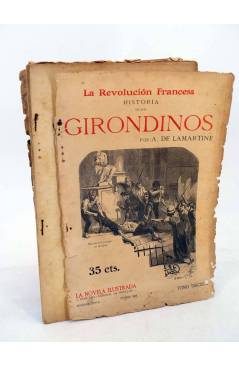 Cubierta de LA NOVELA ILUSTRADA II ÉPOCA 225. HISTORIA DE LOS GIRONDINOS TOMO TERCERO (A. De Lamartine) La Novela Ilustr