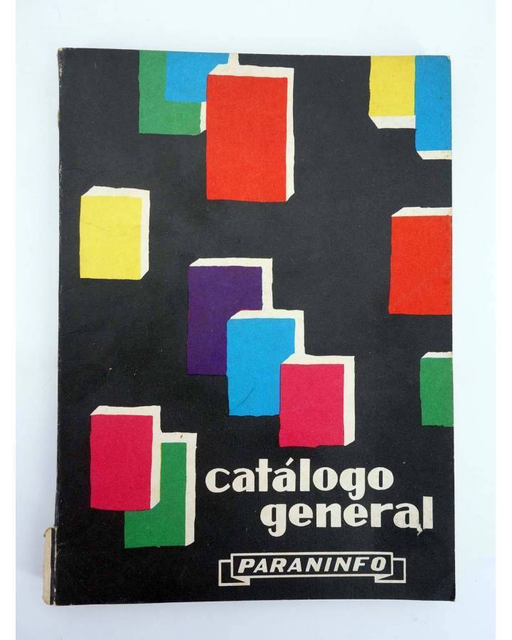 Cubierta de CATÁLOGO GENERAL PARANINFO FONDO EDITORIAL (No Acreditado) Paraninfo 1968