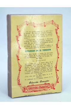 Contracubierta de COLECCIÓN COMANDOS 119. CORRESPONSAL DE GUERRA (Alf Regardie) Valenciana 1950