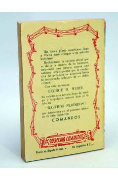 Contracubierta de COLECCIÓN COMANDOS 221. LOS DESESPERADOS (Alf Regardie) Valenciana 1950