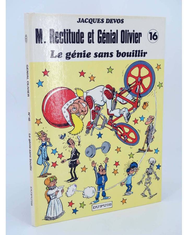 Cubierta de M. RECTITUDE ET GÉNIAL OLIVIER 16. LE GÉNIE SANS BOUILLIR EO (Jacques Devos) Dupuis 1988