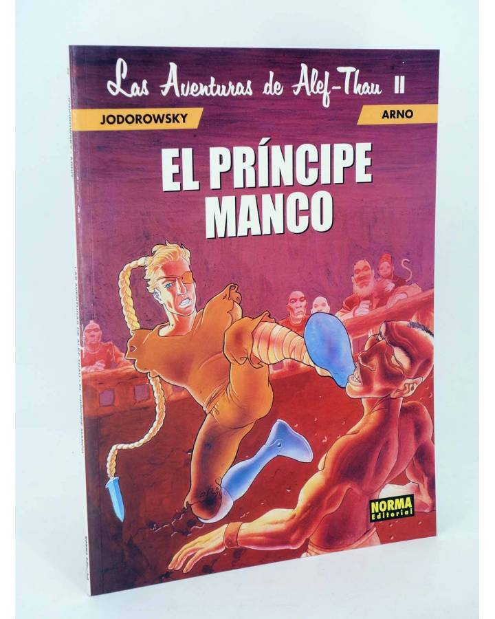 Cubierta de LAS AVENTURAS DE ALEF THAU 2 II. EL PRINCIPE MANCO (Jodorowsky / Arno) Norma 2000