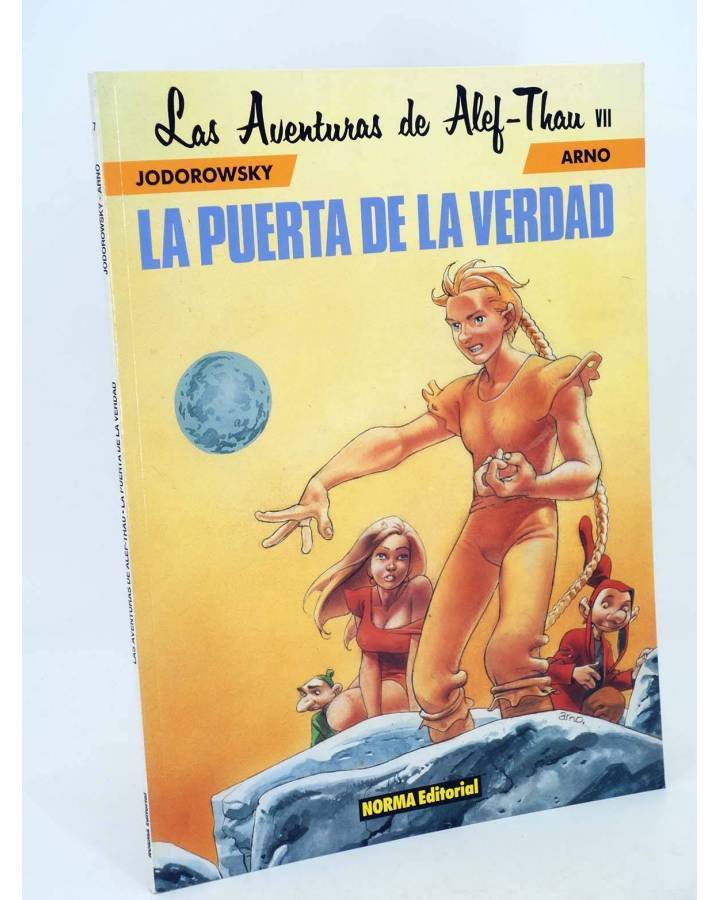 Cubierta de LAS AVENTURAS DE ALEF THAU 7. LA PUERTA DE LA VERDAD (Jodorowsky / Arno) Norma 1995