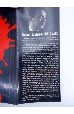 Contracubierta de TA 5. TRAGEDIA DEL SOCIALISMO ESPAÑOL (M. Cantarero Del Castillo) Dopesa 1971
