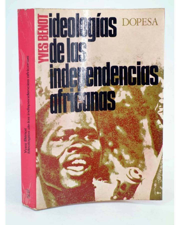 Cubierta de TA 25. IDEOLOGÍAS DE LAS INDEPENDENCIAS AFRICANAS (Yves Benot) Dopesa 1973