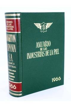 Cubierta de ANUARIO DE LAS INDUSTRIAS DE LA PIEL (No Acreditado) Houghton Hispania 1966