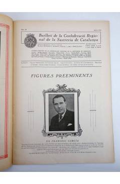 Muestra 1 de BOLETÍN DE LA CONFEDERACIÓN REGIONAL DE LA SASTRERÍA DE CATALUÑA 30. MASONERÍA. AGOSTO 1934. MODA (Vvaa) 19