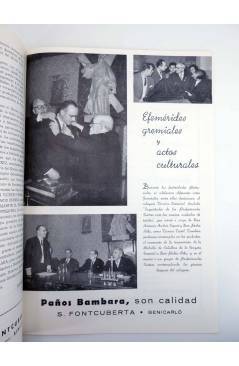 Muestra 2 de REVISTA GREMIO ARTESANO DE SASTRES Y MODISTAS II EPOCA 1. VALENCIA. OCTUBRE 1961 (Vvaa) 1961
