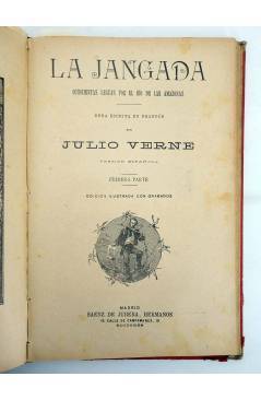 Muestra 3 de OBRAS COMPLETAS JULIO VERNE TOMO 6. 11 CUADERNOS. CON GRABADOS (Julio Verne) Saénz de Jubera 1900