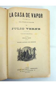 Muestra 5 de OBRAS COMPLETAS JULIO VERNE TOMO 6. 11 CUADERNOS. CON GRABADOS (Julio Verne) Saénz de Jubera 1900
