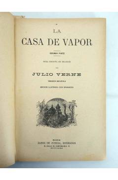 Muestra 6 de OBRAS COMPLETAS JULIO VERNE TOMO 6. 11 CUADERNOS. CON GRABADOS (Julio Verne) Saénz de Jubera 1900