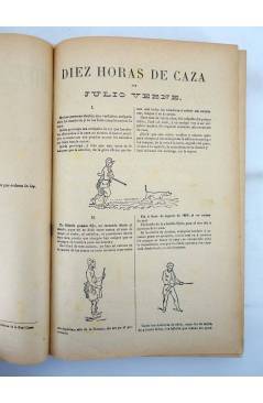 Muestra 1 de OBRAS COMPLETAS JULIO VERNE TOMO 7. 12 CUADERNOS. CON GRABADOS (Julio Verne) Saénz de Jubera 1900