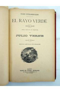 Muestra 3 de OBRAS COMPLETAS JULIO VERNE TOMO 7. 12 CUADERNOS. CON GRABADOS (Julio Verne) Saénz de Jubera 1900