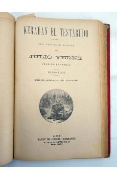 Muestra 7 de OBRAS COMPLETAS JULIO VERNE TOMO 7. 12 CUADERNOS. CON GRABADOS (Julio Verne) Saénz de Jubera 1900