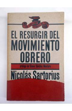 Contracubierta de COLECCIÓN PRIMERO DE MAYO 2. EL RESURGIR DEL MOVIMIENTO OBRERO (Nicolás Sartorius) Laia 1976
