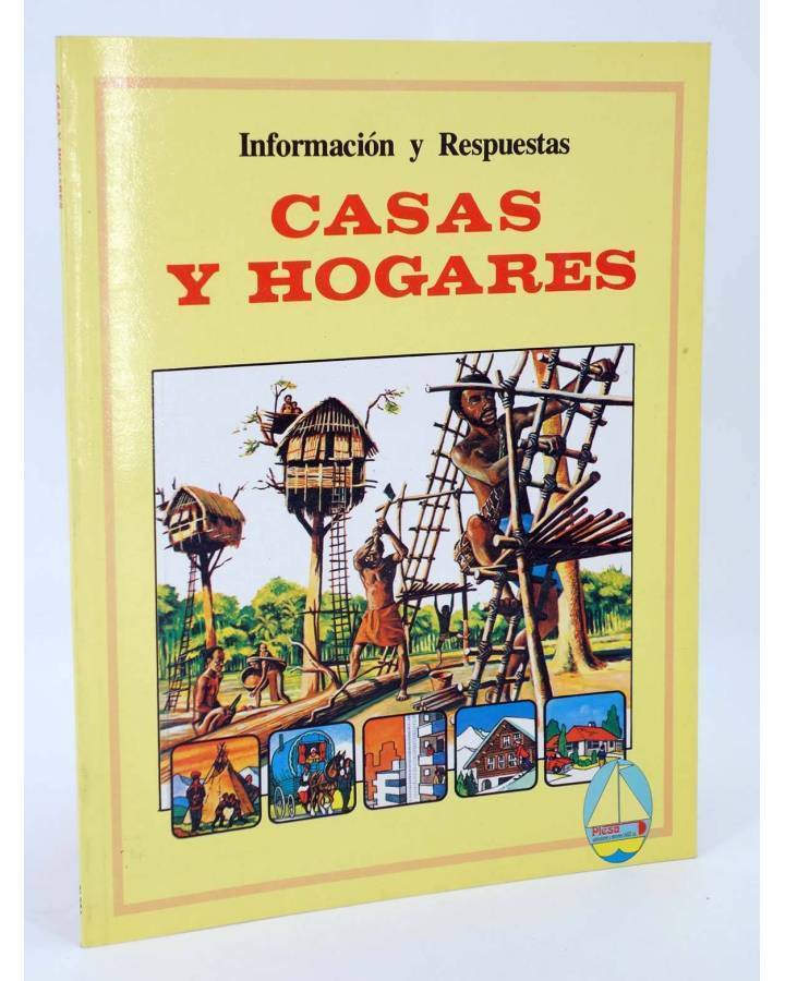 Cubierta de INFORMACIÓN Y RESPUESTAS. CASAS Y HOGARES (Carol Bowyer) Plesa 1990