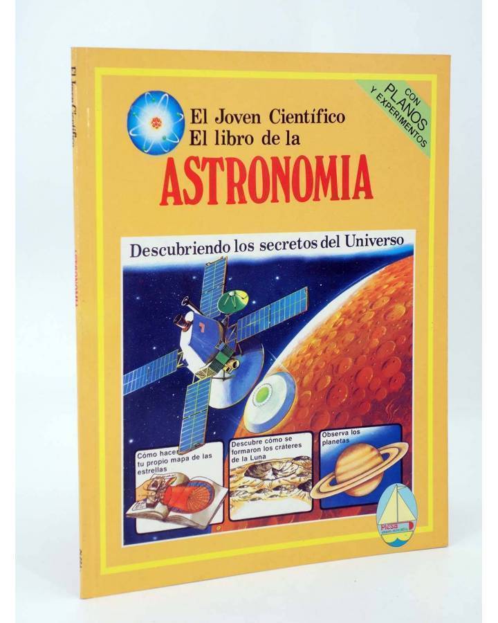 Cubierta de EL JOVEN CIENTÍFICO. EL LIBRO DE LA ASTRONOMÍA. AMARILLO (Vvaa) Plesa 1978