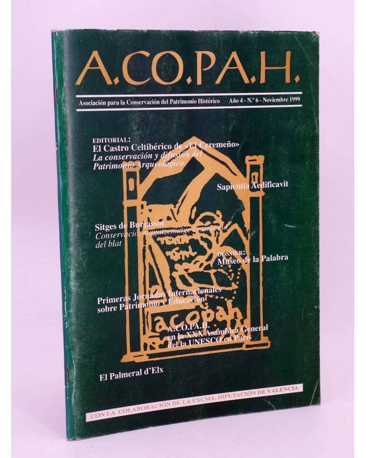 Cubierta de REVISTA ACOPAH 6 (Vvaa) ACOPAH 1999