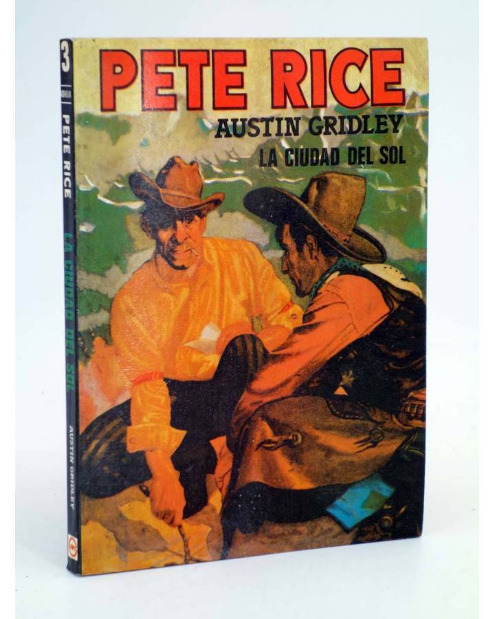 Cubierta de PETE RICE 3. LA CIUDAD DEL SOL (Austin Gridley) CATE 1983