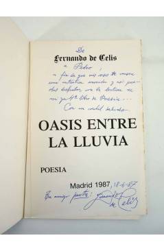 Muestra 1 de OASIS ENTRE LA LLUVIA (Fernando De Celis) Madrid 1987