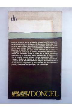 Contracubierta de LIBRO JOVEN DE BOLSILLO 52. GUIA DE FORASTEROS (Pedro De Lorenzo) Doncel 1973