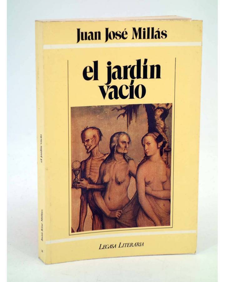 Cubierta de LEGASA LITERARIA 20. EL JARDÍN VACÍO. 1ª EDICIÓN (Juan José Millás) Legasa 1981
