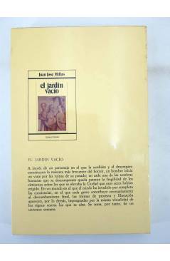 Muestra 1 de LEGASA LITERARIA 20. EL JARDÍN VACÍO. 1ª EDICIÓN (Juan José Millás) Legasa 1981