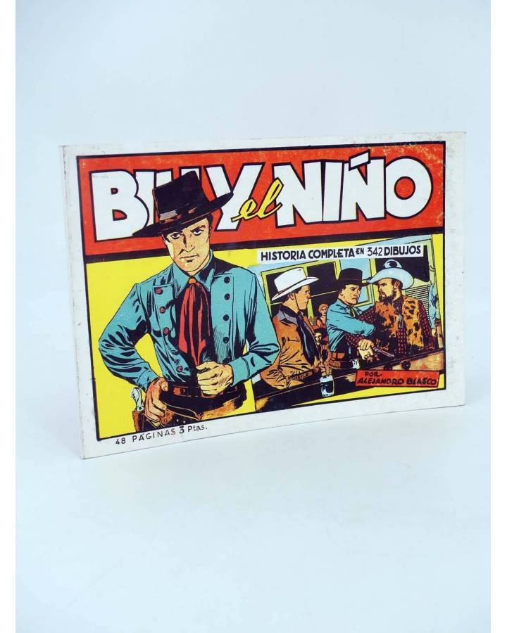 Cubierta de BILLY EL NIÑO HISTORIA COMPLETA. REEDICIÓN FACSIMIL (Alejandro Blasco) Comic MAM 1988