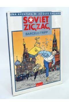 Contracubierta de JACQUES GALLARD. SOVIET ZIG ZAG ZULU BLUES EL PERFUME DE AFRICA (Barcelo / Tripp) Iru 1987