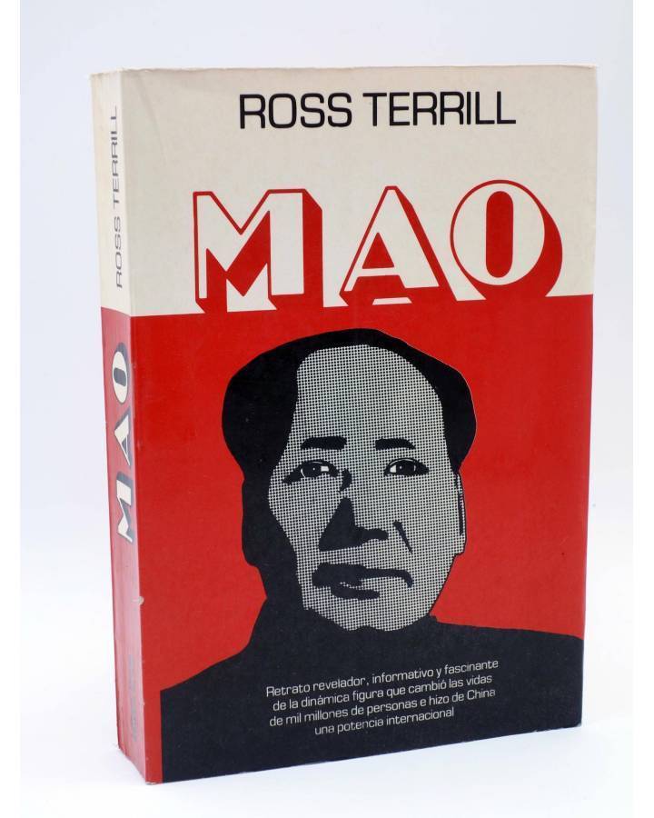 Cubierta de MAO TSE TUNG UNA BIOGRAFÍA (Ross Terrill) Lasser Press 1980