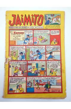 Cubierta de JAIMITO REVISTA JUVENIL 801 (Vvaa) Valenciana 1965
