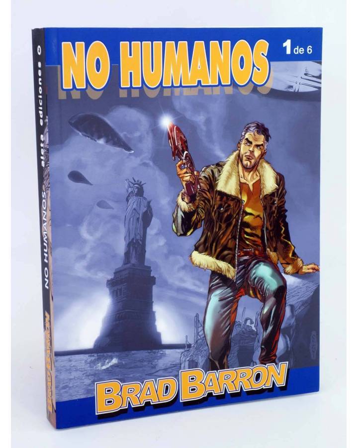 Cubierta de BRAD BARRON 1. NO HUMANOS (Tito Faraci Etc) Aleta 2008