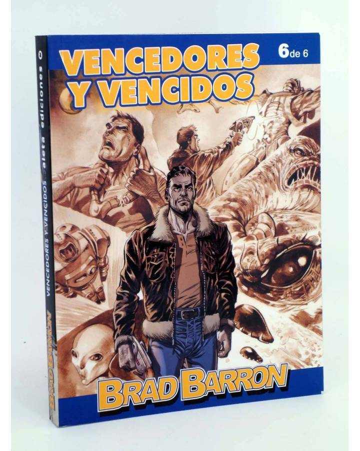 Cubierta de BRAD BARRON 6. VENCEDORES Y VENCIDOS (Tito Faraci Etc) Aleta 2010