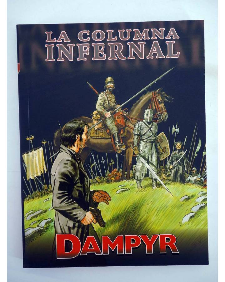 Cubierta de DAMPYR 8. LA COLUMNA INFERNAL (Mauro Boselli Y Otros) Aleta 2011