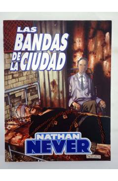 Contracubierta de NATHAN NEVER 7 Y 8. LAS JUNGLAS DE MARTE / LAS BANDAS DE LA CIUDAD (Vvaa) Aleta 2011