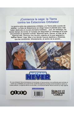 Contracubierta de NATHAN NEVER 4. ULTIMATUM A LA TIERRA (Vietti Y Otros) Aleta 2010