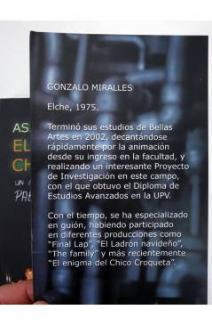 Contracubierta de ASÍ SE HIZO EL ENIGMA DEL CHICO CROQUETA (Llorens / Miralles) De Ponent 2004