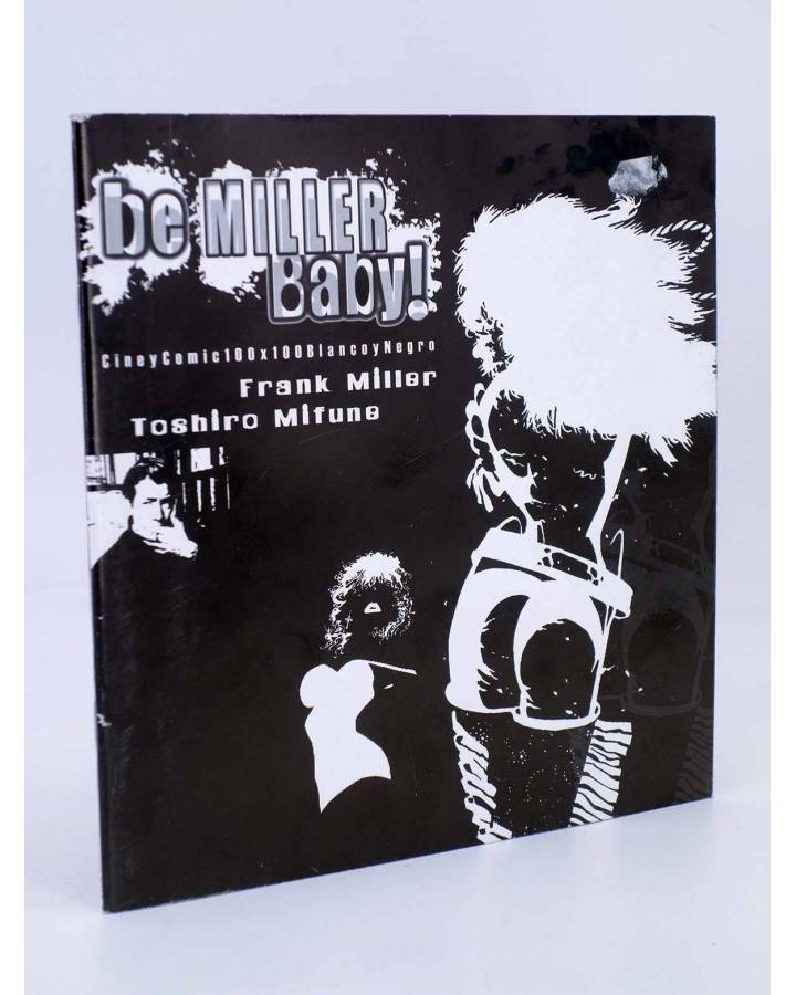 Cubierta de SKETCHBOOK. BE MILLER BABY. BE BLACK BABY SKETCHBOOK (Frank Miller / Toshiro Mifune) Kaleidoscope 2002